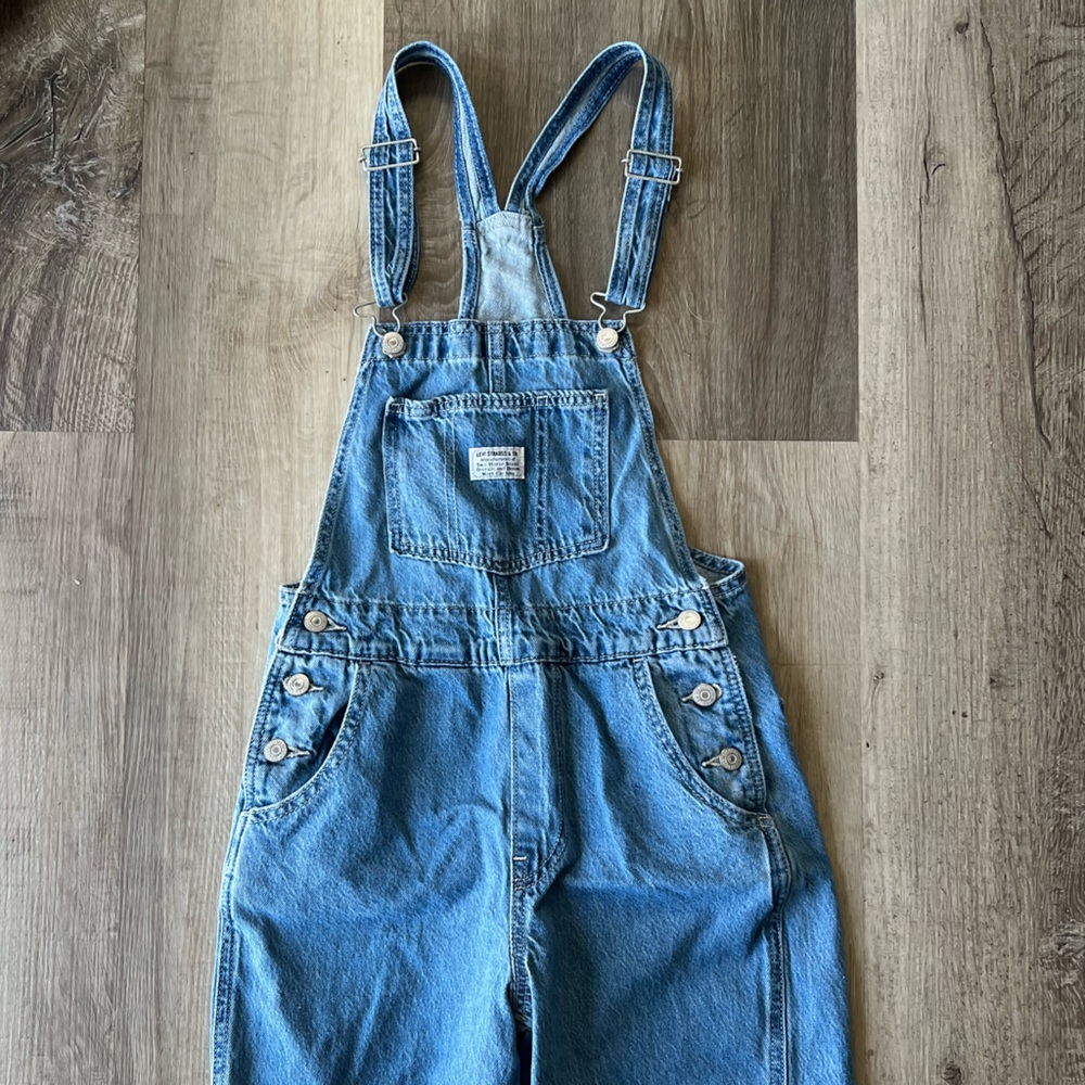 Levi’s Premium Straight Leg Overalls size XS - Picture 3 of 10